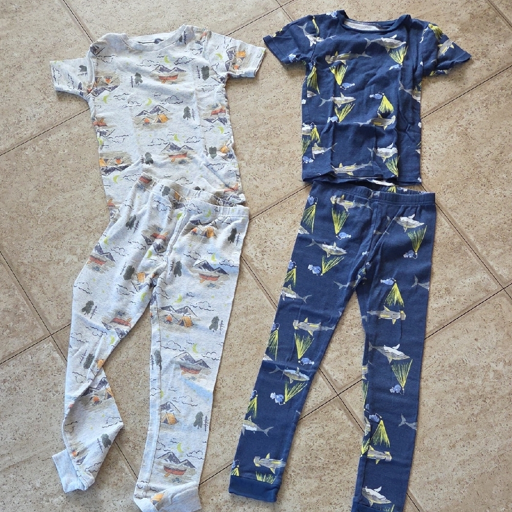 Kids' Adventure Print Pajama Set
